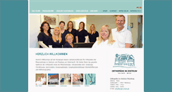 Desktop Screenshot of orthopaedie-im-zentrum-flensburg.de